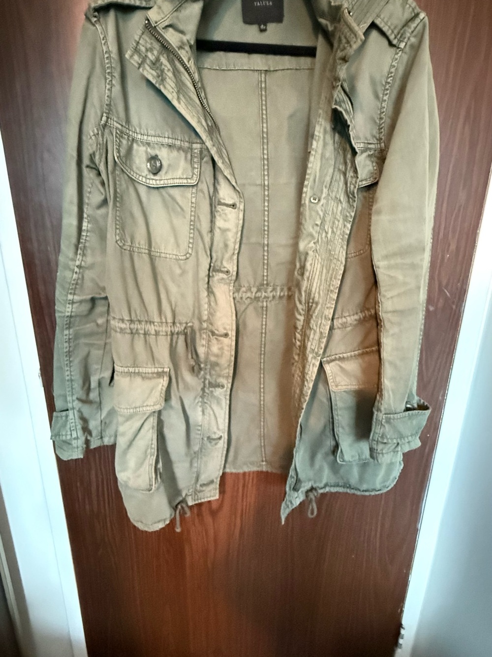 Talula Women's Olive Green Utility Field Jacket - Medium